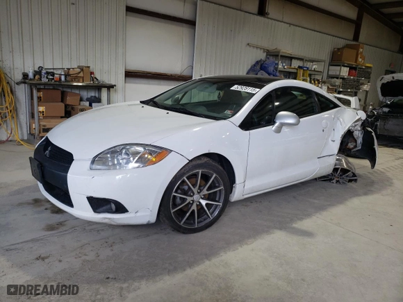 2011 Mitsubishi Eclipse GS with VIN 4A31K5DF0BE008614, listed as a Copart auction lot 52928115 with 81,884 mi miles and Salvage Title. Bid and sale history available at carsss.com. Image 1.