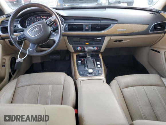 2012 Audi A6 3.0T Prestige with VIN WAUHGAFC4CN102086, listed as a Copart auction lot 79493634 with 139,540 mi miles and Salvage Title. Bid and sale history available at carsss.com. Image 8.