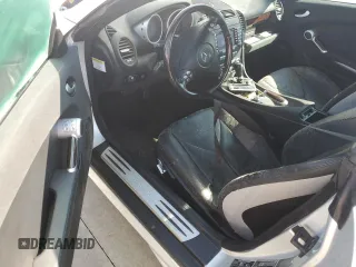 2005 Mercedes-Benz SLK-Class with VIN WDBWK56F65F030071, listed as a Copart auction lot 74048934 with 0 mi miles and Salvage Title. Bid and sale history available at carsss.com. Image 8.