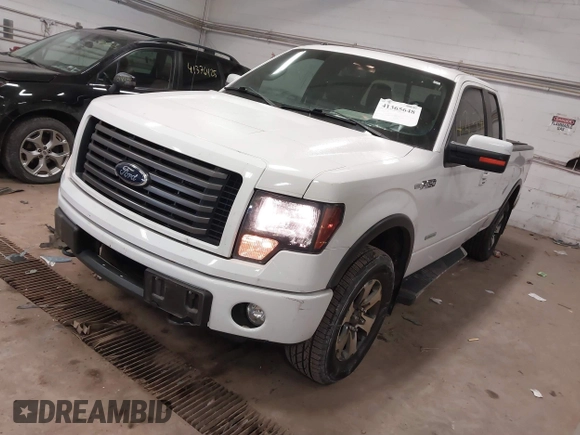 2012 Ford F-150 XL with VIN 1FTFX1ET3CFB02912, listed as a IAAI auction lot 41365648 with 105,375 mi miles. Bid and sale history available at carsss.com. Image 17.