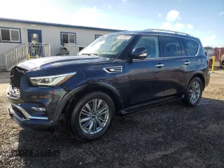 2022 Infiniti QX80 LUXE with VIN JN8AZ2AF0N9741653, listed as a Copart auction lot 87955485 with 31,025 mi miles and Clean Title. Bid and sale history available at carsss.com. Image 1.