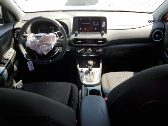 2022 Hyundai Kona SEL with VIN KM8K62AB9NU829955, listed as a Copart auction lot 52787535 with 23,120 mi miles and Salvage Title. Bid and sale history available at DreamBid. Image 8.