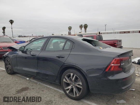 2024 Volvo S60 Plus Dark Theme with VIN 7JRL12TL8RG315565, listed as a Copart auction lot 53347535 with 18,396 mi miles and Salvage title. Bid and sale history available at DreamBid. Image 2.