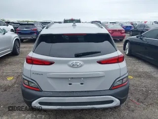 2022 Hyundai Kona SEL with VIN KM8K32AB6NU766385, listed as a IAAI auction lot 40500060 with 18,914 mi miles and . Bid and sale history available at DreamBid. Image 16.