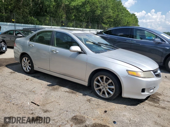 2008 Acura TSX Nav with VIN JH4CL96918C011659, listed as a Copart auction lot 63017215 with 271,656 mi miles and Clean title. Bid and sale history available at DreamBid. Image 4.