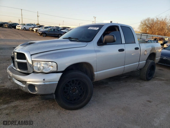 2004 Dodge Ram 1500 SLT with VIN 1D7HA18D34S710197, listed as a Copart auction lot 48780575 with 0 mi miles and Salvage Title. Bid and sale history available at carsss.com. Image 1.