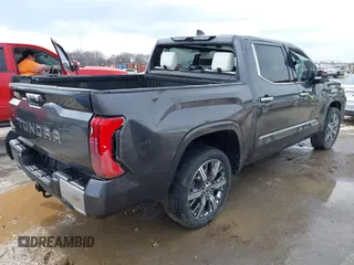 2022 Toyota Tundra Capstone Hybrid with VIN 5TFVC5DB6NX005465, listed as a IAAI auction lot 41589222 with 28,452 mi miles and . Bid and sale history available at DreamBid. Image 4.
