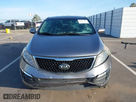 2015 Kia Sportage LX with VIN KNDPB3AC1F7767410, listed as a IAAI auction lot 41815807 with 128,222 mi miles and . Bid and sale history available at carsss.com. Image 12.