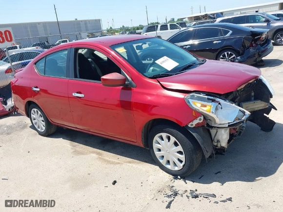 2015 Nissan Versa SV with VIN 3N1CN7AP3FL836886, listed as a IAAI auction lot 41983935 with 216,837 mi miles. Bid and sale history available at carsss.com. Image 1.