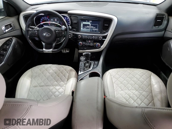 2015 Kia Optima SXL Turbo with VIN 5XXGR4A60FG462290, listed as a Copart auction lot 51440055 with 105,535 mi miles and Clean Title. Bid and sale history available at DreamBid. Image 8.