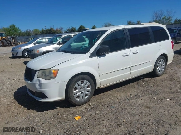 2014 Dodge Grand Caravan SE with VIN 2C4RDGBG6ER130232, listed as a IAAI auction lot 41818000 with 168,807 mi miles. Bid and sale history available at carsss.com. Image 2.