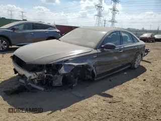 2015 Audi A6 Prestige with VIN WAUHGAFC8FN024576, listed as a Copart auction lot 56542995 with 92,279 mi miles and Salvage title. Bid and sale history available at DreamBid. Image 1.