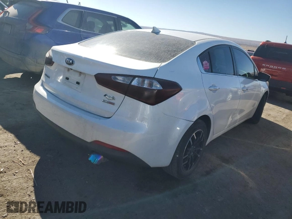 2014 Kia Forte EX with VIN KNAFX4A89E5173900, listed as a Copart auction lot 43559585 with 0 mi miles and Salvage Title. Bid and sale history available at carsss.com. Image 3.