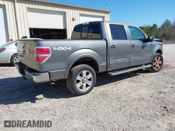 2013 Ford F-150 XL with VIN 1FTFW1EF5DFC68721, listed as a IAAI auction lot 41664635 with 209,556 mi miles. Bid and sale history available at carsss.com. Image 4.