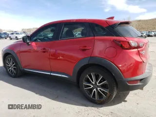 2017 Mazda CX-3 Grand Touring z VIN JM1DKFD74H0167026, wystawiony jako Copart lot #48817725 z przebiegiem 84 053 mil mil oraz Szkody całkowita. Historia ofert i sprzedaży dostępna na DreamBid. Obrazek 2.