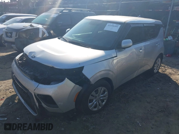 2020 Kia Soul S with VIN KNDJ23AUXL7726784, listed as a IAAI auction lot 41530201 with 96,097 mi miles and . Bid and sale history available at DreamBid. Image 2.