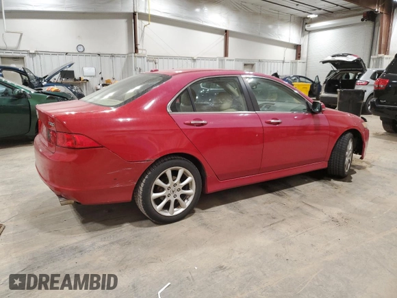 2006 Acura TSX with VIN JH4CL96876C038823, listed as a Copart auction lot 52585445 with 113,530 mi miles and Clean Title. Bid and sale history available at carsss.com. Image 3.