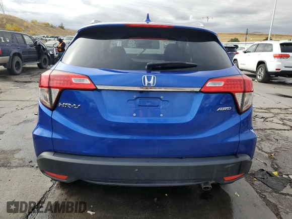 2022 Honda HR-V EX-L with VIN 3CZRU6H77NM756262, listed as a Copart auction lot 76905694 with 29,993 mi miles and Salvage Title. Bid and sale history available at carsss.com. Image 6.