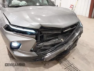 2024 Chevrolet Blazer RS with VIN 3GNKBKRS7RS133533, listed as a IAAI auction lot 42130846 with 33,488 mi miles and . Bid and sale history available at DreamBid. Image 6.