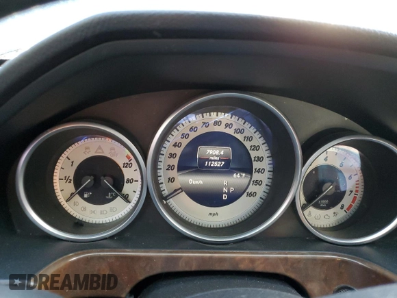 2014 Mercedes-Benz E-Class E 350 Luxury with VIN WDDHF8JB1EA784728, listed as a Copart auction lot 49074525 with 112,527 mi miles and Salvage Title. Bid and sale history available at carsss.com. Image 9.