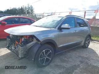 2024 Kia Niro EX Touring with VIN KNDCR3LE4R5148891, listed as a IAAI auction lot 41817925 with 12,333 mi miles. Bid and sale history available at carsss.com. Image 2.