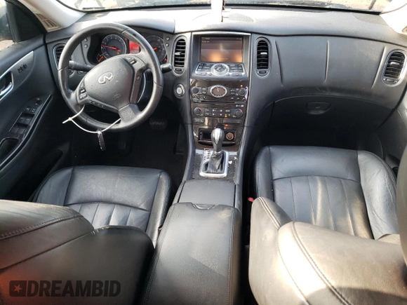 2008 Infiniti EX Journey with VIN JNKAJ09F58M350445, listed as a Copart auction lot 81976584 with 140,682 mi miles and Salvage Title. Bid and sale history available at DreamBid. Image 8.