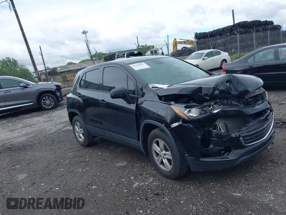 2020 Chevrolet Trax LS with VIN KL7CJNSB0LB055026, listed as a IAAI auction lot 42296812 with 62,958 mi miles and . Bid and sale history available at DreamBid. Image 1.