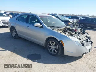 2010 Mercury Milan Premier with VIN 3MEHM0JA7AR653682, listed as a IAAI auction lot 41793387 with 190,269 mi miles. Bid and sale history available at carsss.com. Image 1.