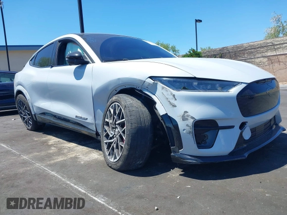 2021 Ford Mustang Mach-E GT with VIN 3FMTK4SX7MME00127, listed as a IAAI auction lot 42229237 with 19,203 mi miles and . Bid and sale history available at DreamBid. Image 6.