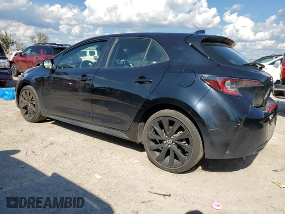 2022 Toyota Corolla Hatchback SE with VIN JTND4MBEXN3163326, listed as a Copart auction lot 72441564 with 54,761 mi miles and Non Repairable. Bid and sale history available at carsss.com. Image 2.