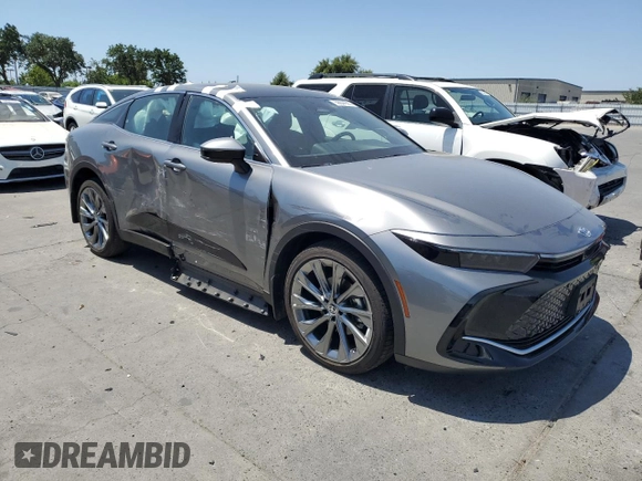 2024 Toyota Crown XLE with VIN JTDAAAAF3R3029482, listed as a Copart auction lot 59044565 with 7,544 mi miles and Salvage title. Bid and sale history available at DreamBid. Image 4.