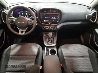 2023 Kia Soul S with VIN KNDJ23AU6P7878163, listed as a Copart auction lot 87233114 with 11,572 mi miles and Salvage Title. Bid and sale history available at carsss.com. Image 8.