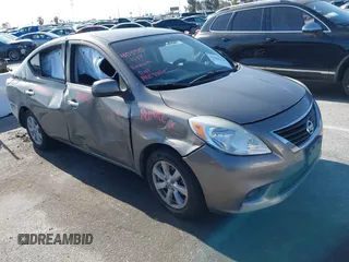 2012 Nissan Versa SL with VIN 3N1CN7AP2CL823686, listed as a IAAI auction lot 42184560 with 123,076 mi miles and . Bid and sale history available at DreamBid. Image 1.