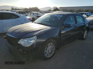 2008 Chrysler Sebring Touring with VIN 1C3LC56RX8N205769, listed as a Copart auction lot 44597635 with 192,468 mi miles and Salvage Title. Bid and sale history available at carsss.com. Image 1.