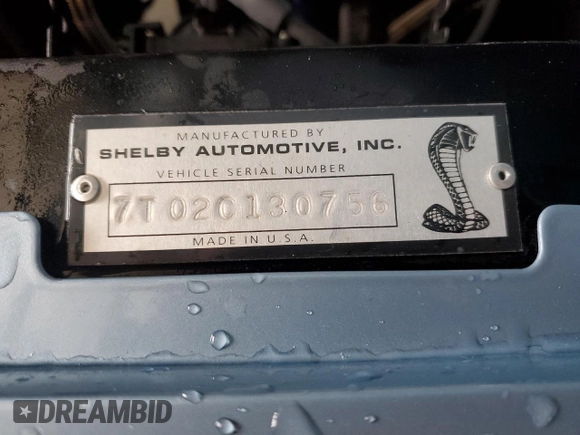 1967 FORD GT SHLBYGT350 с VIN 7T02C130756, выставлен на аукционе Copart как лот 75118924 с пробегом Не указан миль и Списание • Salvage title. История ставок и продаж доступна на DreamBid. Изображение 14.