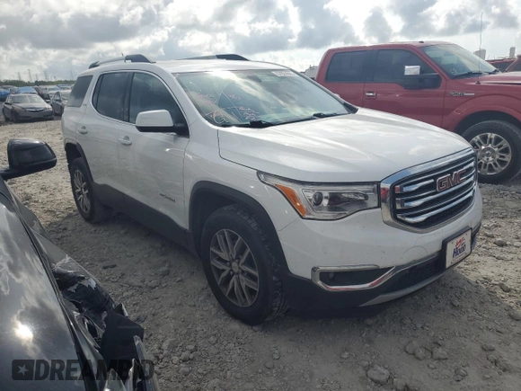 2017 GMC Acadia SLE with VIN 1GKKNLLA5HZ214333, listed as a Copart auction lot 57974905 with 112,092 mi miles and Salvage title. Bid and sale history available at DreamBid. Image 4.