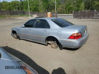 2002 Acura RL with VIN JH4KA96532C008378, listed as a Copart auction lot 53625735 with 0 mi miles and Salvage Title. Bid and sale history available at carsss.com. Image 2.