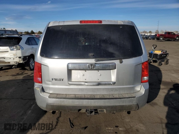 2010 Honda Pilot LX with VIN 5FNYF3H20AB003105, listed as a Copart auction lot 84690314 with 171,540 mi miles and Salvage title. Bid and sale history available at DreamBid. Image 6.