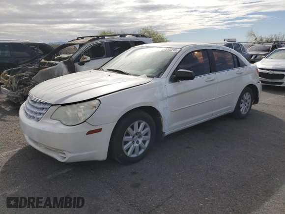 2008 Chrysler Sebring LX z VIN 1C3LC46K28N185899, wystawiony jako Copart lot #54858215 z przebiegiem 146 928 mil mil oraz Szkody całkowita. Historia ofert i sprzedaży dostępna na DreamBid. Obrazek 1.