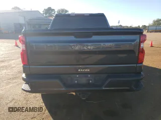 2020 Chevrolet Silverado 1500 Custom with VIN 3GCPWBEK9LG229263, listed as a Copart auction lot 80705084 with 79,688 mi miles and Clean Title. Bid and sale history available at carsss.com. Image 6.