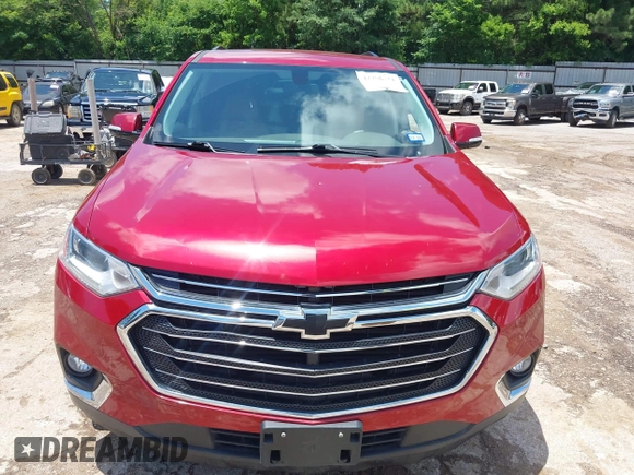 2018 Chevrolet Traverse LT Cloth with VIN 1GNERGKW0JJ170013, listed as a IAAI auction lot 42296444 with 107,786 mi miles and . Bid and sale history available at DreamBid. Image 6.