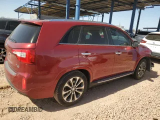 2014 Kia Sorento SX with VIN 5XYKW4A78EG518725, listed as a Copart auction lot 46819425 with 0 mi miles and Salvage Title. Bid and sale history available at carsss.com. Image 3.