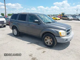 2004 Dodge Durango SXT with VIN 1D4HD38N54F154878, listed as a IAAI auction lot 42208209 with 152,004 mi miles and . Bid and sale history available at DreamBid. Image 1.