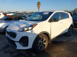 2020 Kia Sportage LX with VIN KNDPM3AC2L7733689, listed as a IAAI auction lot 41858043 with 93,979 mi miles and . Bid and sale history available at DreamBid. Image 18.