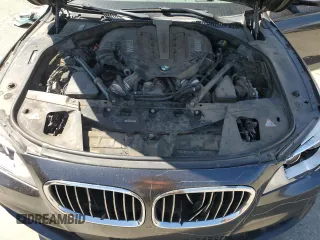 2014 BMW 7 Series ALPINA B7 with VIN WBAYE8C55ED136454, listed as a Copart auction lot 55589525 with 119,761 mi miles and Salvage title. Bid and sale history available at DreamBid. Image 11.