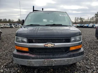 2015 Chevrolet Express Cargo with VIN 1GCWGFCF2F1176687, listed as a Copart auction lot 44706785 with 131,216 mi miles and Salvage title. Bid and sale history available at DreamBid. Image 5.