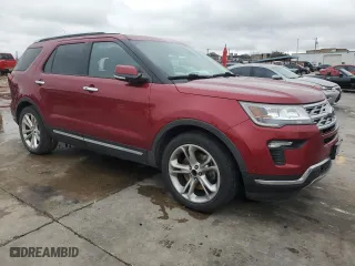 2018 Ford Explorer Limited with VIN 1FM5K7FH2JGB03866, listed as a Copart auction lot 86318694 with 133,616 mi miles and Salvage Title. Bid and sale history available at carsss.com. Image 4.