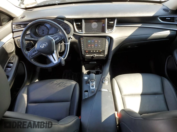 2019 Infiniti QX50 Essential with VIN 3PCAJ5M32KF132992, listed as a Copart auction lot 52407315 with 67,441 mi miles and Salvage Title. Bid and sale history available at DreamBid. Image 8.