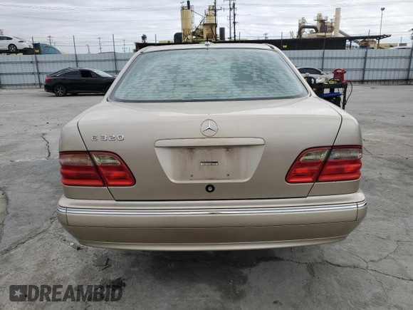 2001 Mercedes-Benz E-Class with VIN WDBJF65J01B251208, listed as a Copart auction lot 47550795 with 228,392 mi miles and Salvage Title. Bid and sale history available at carsss.com. Image 6.