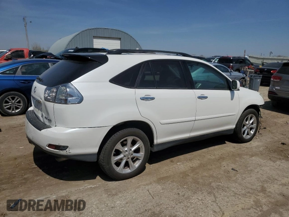 2009 Lexus RX 350 with VIN 2T2HK31U69C103471, listed as a Copart auction lot 51581155 with 205,766 mi miles and Salvage Title. Bid and sale history available at DreamBid. Image 3.